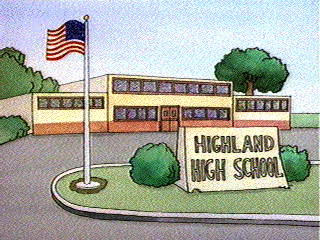 Highland High School, Daria's old school