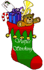 Personalized Xmas Stocking from Guenivere & Lancelot's Forest