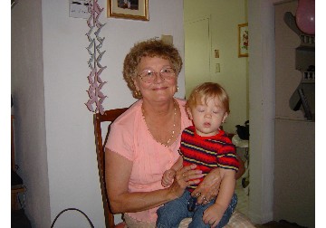 Great Grandma (Mandy's Grandma) and Elijah