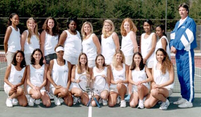 2000-2001 Tennis Team