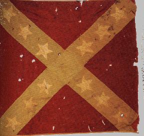 Battle Flag of the 18th Georgia while with Hood's Brigade