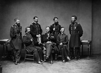 General Sherman and his Staff Officers