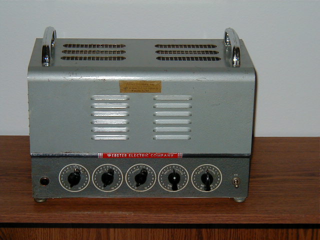 Webster 81B15 Amplifier.  Click here.