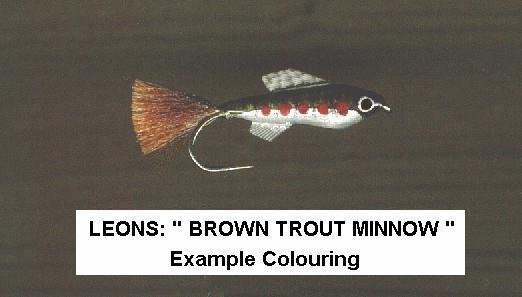 Leons Brown Trout Minnow