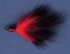Double Conehead Bunny Leech, Black and Red