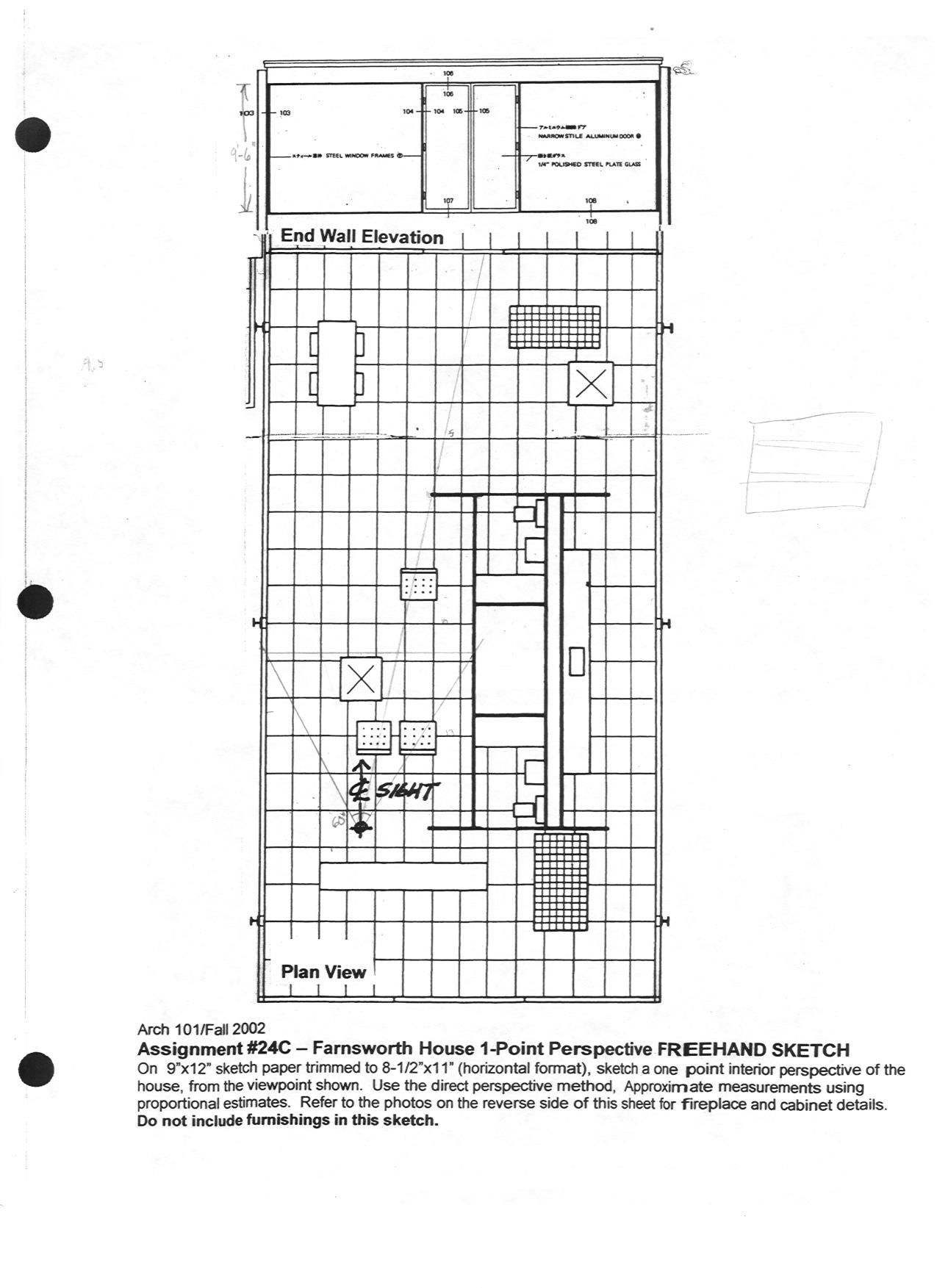 Farnsworth House Construction Plans Tugendhat House Plans