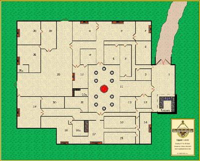 Map 01: Steading Of The Hill Giants, Upper Level