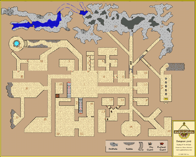 Map 02: Steading Of The Hill Giants, Dungeon Level