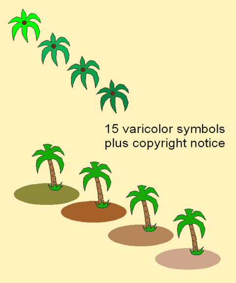 Chris Conboy's Palm Tree Symbols