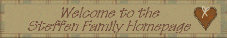 Steffen Family Welcome Banner