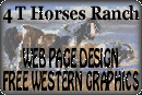 4 T Horses Free Western Graphics and web page design