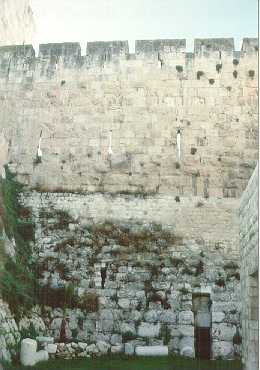 Postern Gate, David's Tower, Jerusalem, photograph by Tim Dawson.