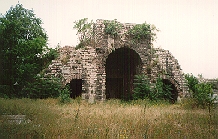 The rear of the Outer Gate