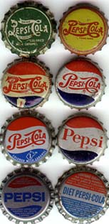 Pepsi:Cola Crowncaps