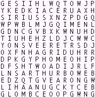 This Month's Wordsearch
