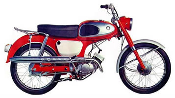 Suzuki nam kiểu thể thao M12, 1965
