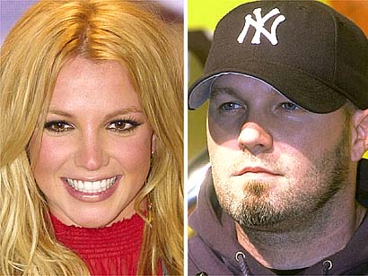Britney Spears and Fred Durst