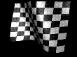Moving Checkered Flag