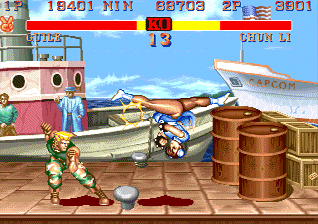 Chun-Li in Street Fighter II