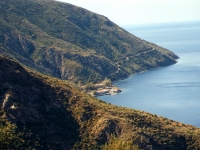 Dafni view from Moni Xiropotamou