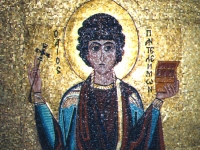 Mosaic with St. Panteleimon