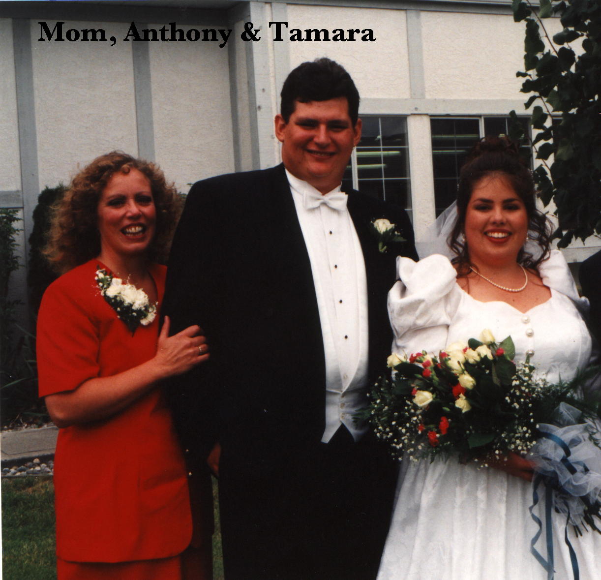 Mom, Groom & Bride
