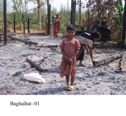 Indigenous victims of Sajek Muslim attack