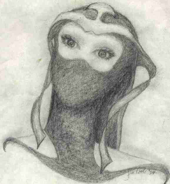 ninja princess cartoon