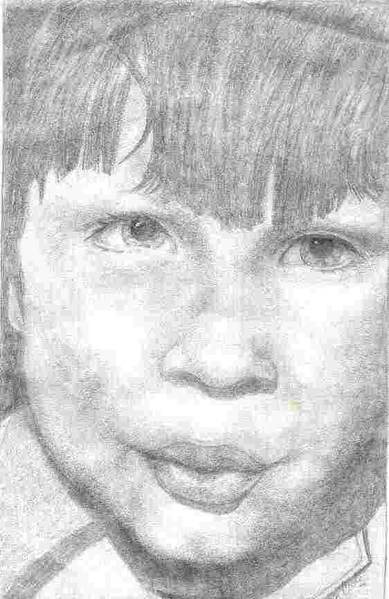 sketch of a toddler