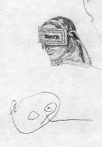 picture and scribbles