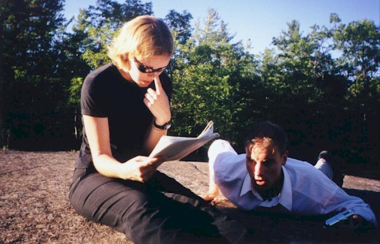 [Jen Woods and Rob Peace]