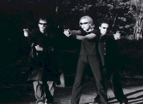 [Salena and her henchman]