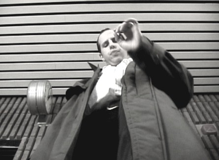 [Actor Kris Nichols as The Man]