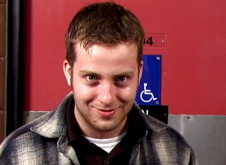 [Actor Scott Harris as THE STRANGER]