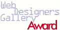 Web Designers Gallery Award!