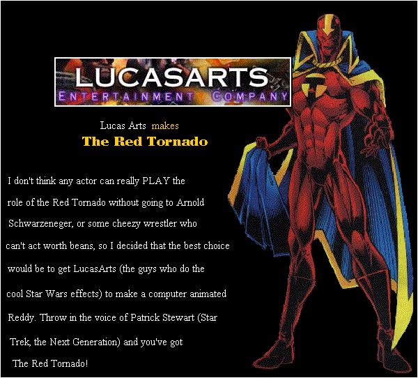 LucasArts makes THE RED TORNADO