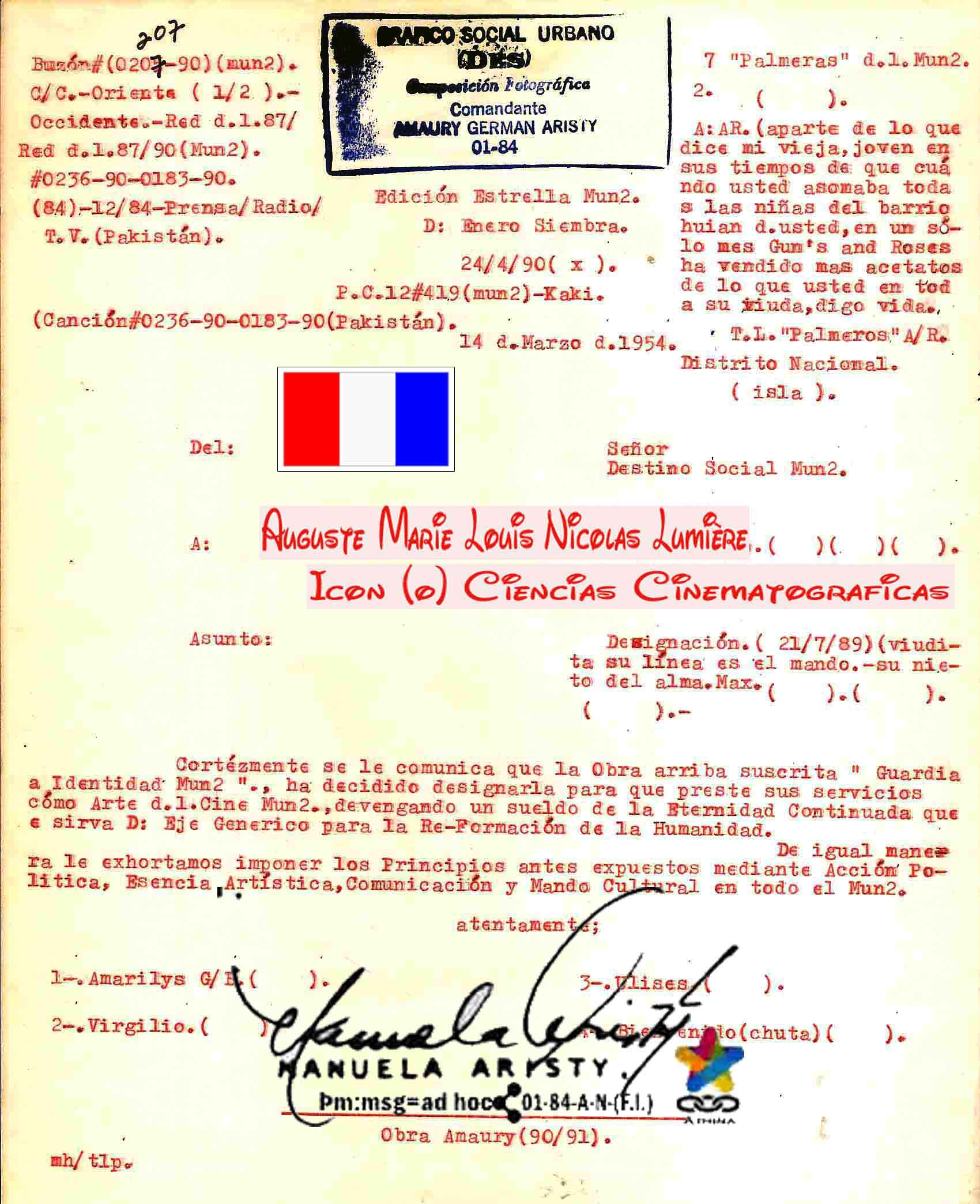 BUZON#0207-90-POSTE DE CORRIENTE 12 DE ENERO #419-#(84)(12/84)-0236-90-0183-90-CANCION#0236-90-0183-90 (PAKISTAN)