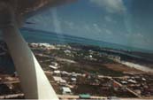 Ambergrise Caye From Plane