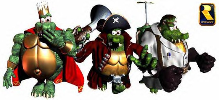 The many faces of K. Rool