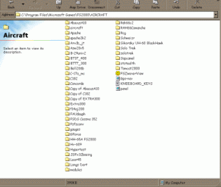 Image of FS2000 Inside of the Aircraft Folder...
