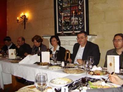 Inter-faith communal Seder 2007 07