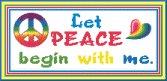 Let Peace Begin With Me