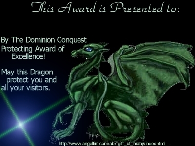 TheDominionConquestAwardOfExcellence.JPG (78656 bytes)