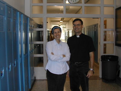 Ms. Forsyth and Father Gatto
