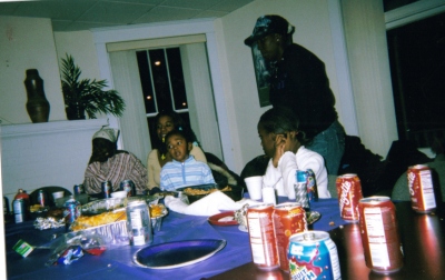 OUR FIRST THANKSGIVING POTLUCK