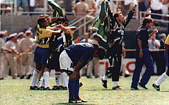 Baggio erra o pnalti e d o ttulo ao Brasil.