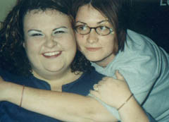 Jenni and Stephanie (me)