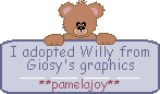 I adopted Willy from Giosy's graphics on September 2