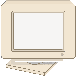 my computer monitor drawn by me