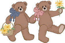 Pamela and Debby hand in hand